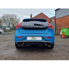 Volvo V40 - KMS Thunderstorm exhaust system Volvo V40 - KMS Thunderstorm exhaust system