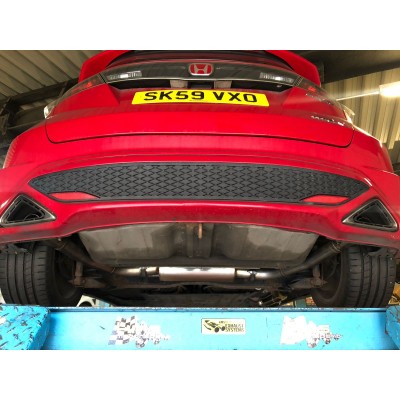 KMS Motorsport Cat Back Exhaust - Honda Civic R FN2 KMS Motorsport Cat Back Exhaust - Honda Civic R FN2