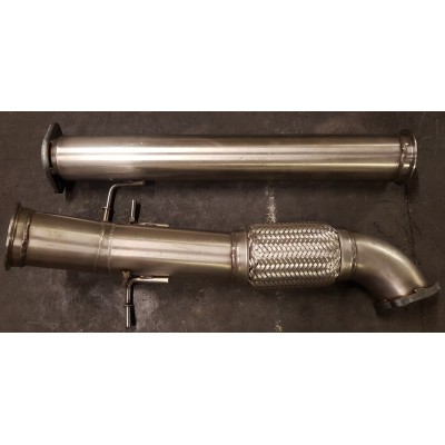 KMS Motorsport Downpipe Decat 3.5" Bundle - Focus Mk2 RS ST KMS Motorsport Downpipe Decat 3.5" Bundle - Focus Mk2 RS ST