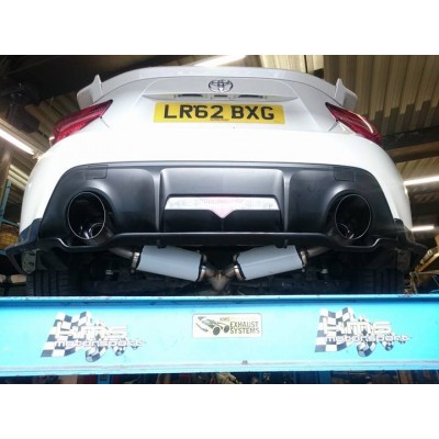 KMS Motorsport Cat Back Exhaust - Toyota GT86 KMS Motorsport Cat Back Exhaust - Toyota GT86