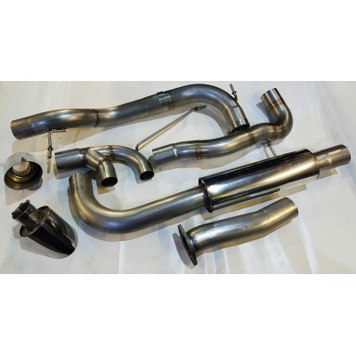 KMS Motorsport Cat Back Exhaust "Section 18" - Focus Mk3 ST250 HATCH/ESTATE